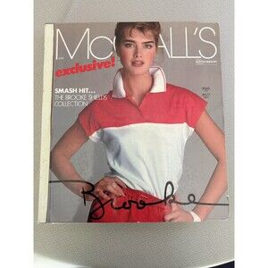 Vintage McCall's Pattern Book Catalog June 1983 Brooke Shields Collection Fashio